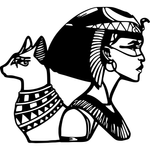 Casa si Gradina - Decoratiuni - Decoratiuni perete - Decor perete Cleopatra HH741 din lemn - 30 L x 27 H (cm) - Infinity.ro