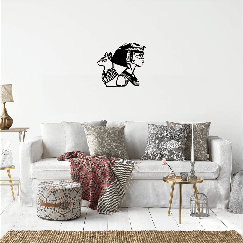 Casa si Gradina - Decoratiuni - Decoratiuni perete - Decor perete Cleopatra HH741 din lemn - 30 L x 27 H (cm) - Infinity.ro