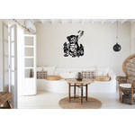 Casa si Gradina - Decoratiuni - Decoratiuni perete - Decor perete Pisicuta HH809 din lemn - 27 L x 35 H (cm) - Infinity.ro