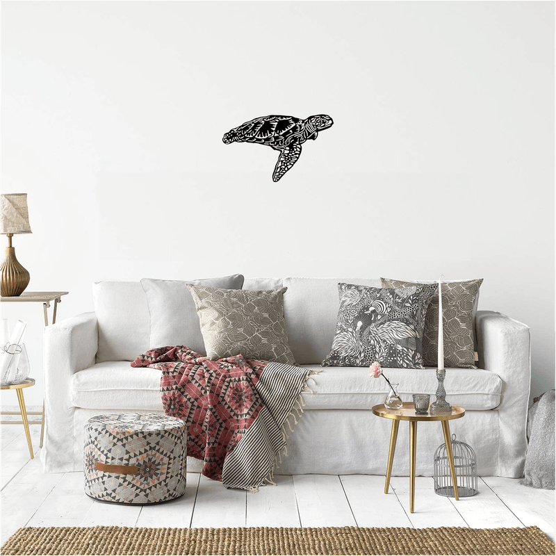 Casa si Gradina - Decoratiuni - Decoratiuni perete - Decor perete Broasca Testoasa HH714 din lemn - 41 L x 25 H (cm) - Infinity.ro