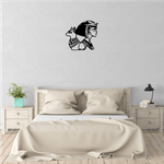 Casa si Gradina - Decoratiuni - Decoratiuni perete - Decor perete Cleopatra HH741 din lemn - 30 L x 27 H (cm) - Infinity.ro