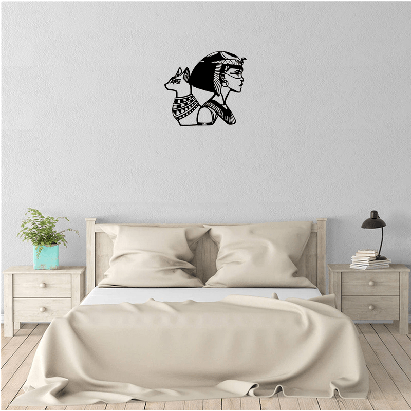 Casa si Gradina - Decoratiuni - Decoratiuni perete - Decor perete Cleopatra HH741 din lemn - 30 L x 27 H (cm) - Infinity.ro