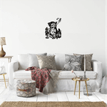 Casa si Gradina - Decoratiuni - Decoratiuni perete - Decor perete Pisicuta HH809 din lemn - 27 L x 35 H (cm) - Infinity.ro