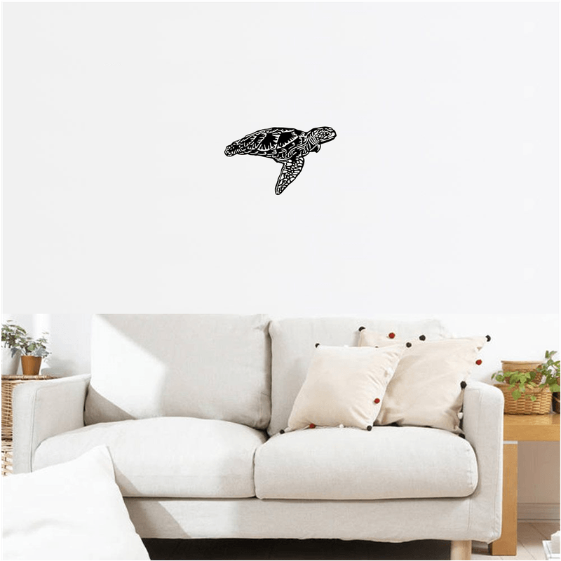 Casa si Gradina - Decoratiuni - Decoratiuni perete - Decor perete Broasca Testoasa HH714 din lemn - 41 L x 25 H (cm) - Infinity.ro