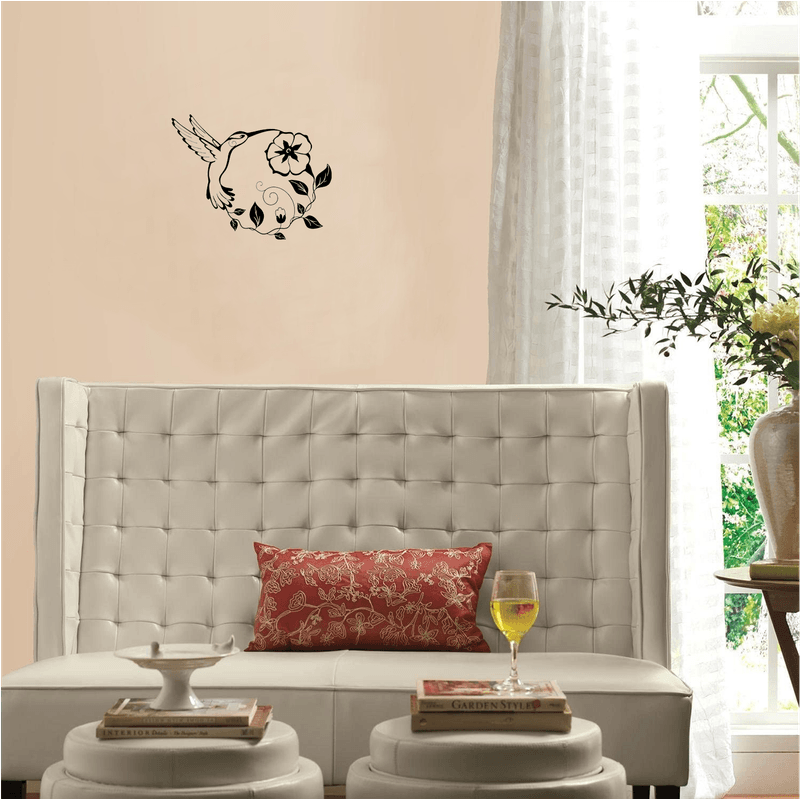 Casa si Gradina - Decoratiuni - Decoratiuni perete - Decor perete Colibri HH784 din lemn - 47 L x 37 H (cm) - Infinity.ro