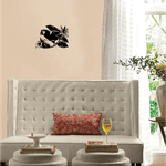 Casa si Gradina - Decoratiuni - Decoratiuni perete - Decor perete Papagal HH789 din lemn - 53 L x 37 H (cm) - Infinity.ro