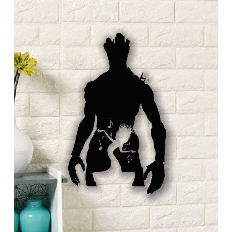 Casa si Gradina - Decoratiuni - Decoratiuni perete - Decor perete Personalizabil Groot din lemn - 23 L x 38 H (cm) - Infinity.ro