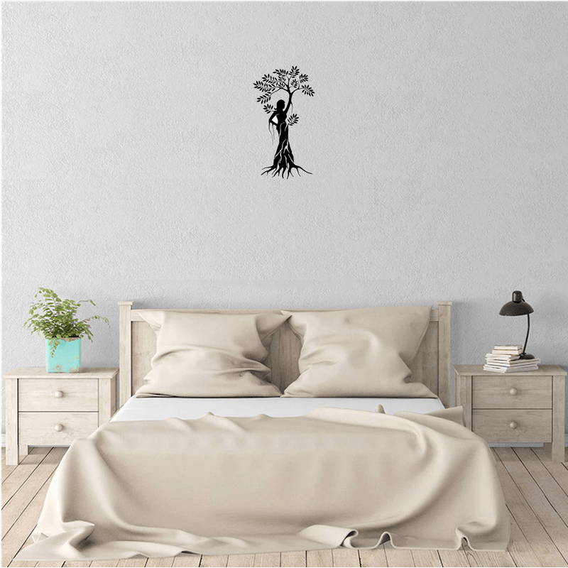 Casa si Gradina - Decoratiuni - Decoratiuni perete - Decor perete Copac din Fata HH815 din lemn - 31 L x 57 H (cm) - Infinity.ro