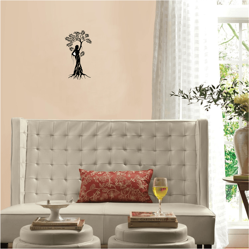 Casa si Gradina - Decoratiuni - Decoratiuni perete - Decor perete Copac din Fata HH815 din lemn - 31 L x 57 H (cm) - Infinity.ro