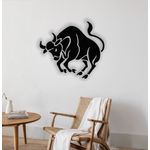 Casa si Gradina - Decoratiuni - Decoratiuni perete - Decor perete Personalizabil zodia Taur din lemn - 29 L x 26 H (cm) - Infinity.ro
