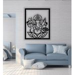 Casa si Gradina - Decoratiuni - Decoratiuni perete - Decor perete Personalizabil Elefant Hindu HHH300 din lemn - 30 L x 37 H (cm) - Infinity.ro
