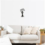 Casa si Gradina - Decoratiuni - Decoratiuni perete - Decor perete Copac din Fata HH815 din lemn - 31 L x 57 H (cm) - Infinity.ro