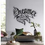 Casa si Gradina - Decoratiuni - Decoratiuni perete - Decor perete Personalizabil Dreamer HHH106 din lemn - 47 L x 38 H (cm) - Infinity.ro