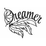 Casa si Gradina - Decoratiuni - Decoratiuni perete - Decor perete Personalizabil Dreamer HHH106 din lemn - 47 L x 38 H (cm) - Infinity.ro