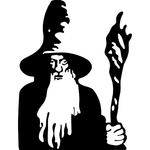 Casa si Gradina - Decoratiuni - Decoratiuni perete - Decor perete Gandalf HH763 din lemn - 28 L x 37 H (cm) - Infinity.ro