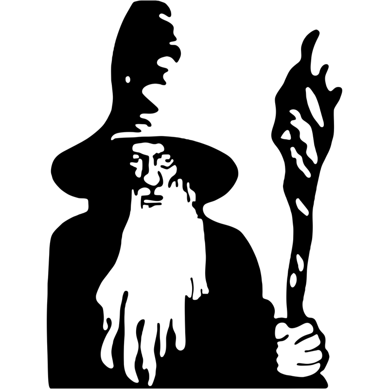 Casa si Gradina - Decoratiuni - Decoratiuni perete - Decor perete Gandalf HH763 din lemn - 28 L x 37 H (cm) - Infinity.ro
