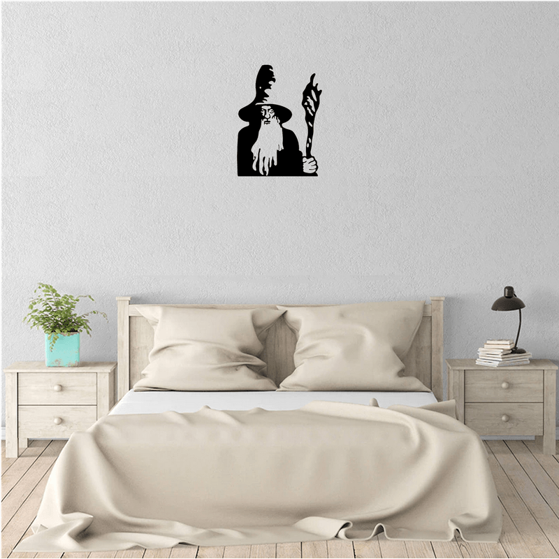 Casa si Gradina - Decoratiuni - Decoratiuni perete - Decor perete Gandalf HH763 din lemn - 28 L x 37 H (cm) - Infinity.ro