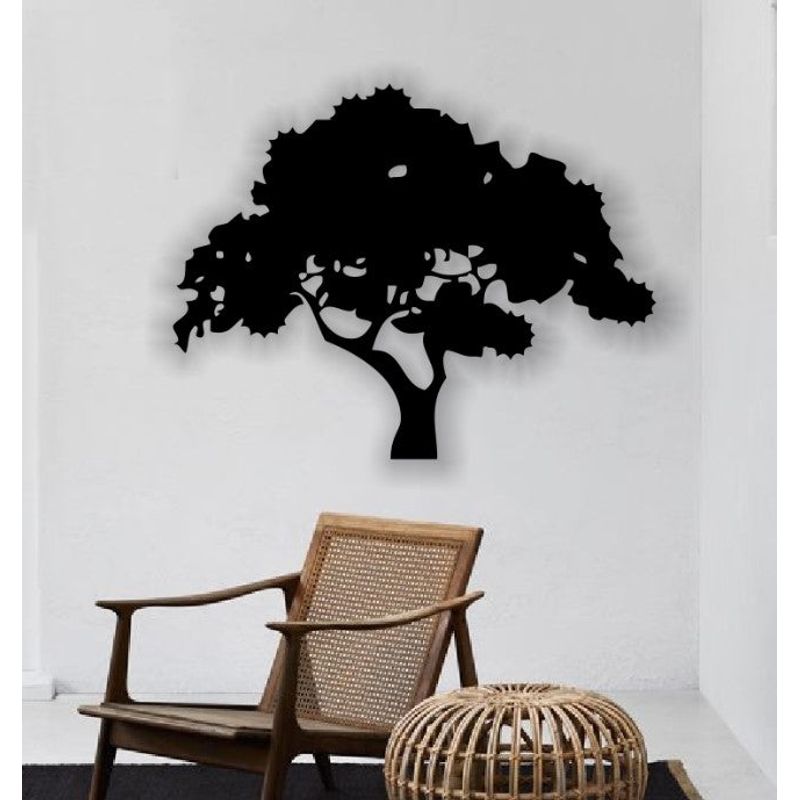 Casa si Gradina - Decoratiuni - Decoratiuni perete - Decor perete Personalizabil Copac Coroana Mare HHH143 din lemn - 29 L x 23 H (cm) - Infinity.ro