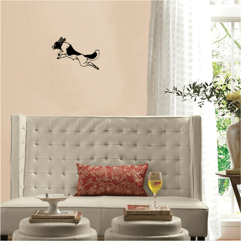 Casa si Gradina - Decoratiuni - Decoratiuni perete - Decor perete Catel in Saritura HH700 din lemn - 55 L x 24 H (cm) - Infinity.ro