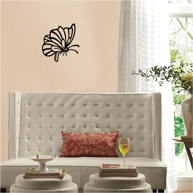 Casa si Gradina - Decoratiuni - Decoratiuni perete - Decor perete Fluture HH795 din lemn - 21 L x 20 H (cm) - Infinity.ro