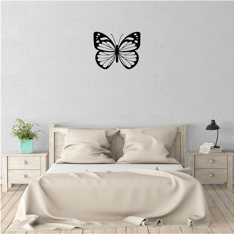 Casa si Gradina - Decoratiuni - Decoratiuni perete - Decor perete Fluture HH759 din lemn - 34 L x 27 H (cm) - Infinity.ro
