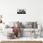Casa si Gradina - Decoratiuni - Decoratiuni perete - Decor perete Munte din 3 Parti HH702 din lemn - 69 L x 37 H (cm) - Infinity.ro