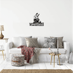 Casa si Gradina - Decoratiuni - Decoratiuni perete - Decor perete Cap de Magarita HH736 din lemn - 30 L x 27 H (cm) - Infinity.ro