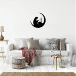 Casa si Gradina - Decoratiuni - Decoratiuni perete - Decor perete Rugaciune HH766 din lemn - 27 L x 27 H (cm) - Infinity.ro
