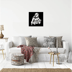 Casa si Gradina - Decoratiuni - Decoratiuni perete - Decor perete Fecioara Maria HH775 din lemn - 20 L x 20 H (cm) - Infinity.ro