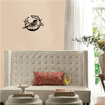 Casa si Gradina - Decoratiuni - Decoratiuni perete - Decor perete Pasare HH722 din lemn - 18 L x 37 H (cm) - Infinity.ro