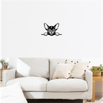 Casa si Gradina - Decoratiuni - Decoratiuni perete - Decor perete Caine HH800 din lemn - 41 L x 26 H (cm) - Infinity.ro