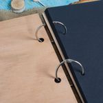 Market - Cadouri - Rame si albume foto - Album Foto GuestBook Nunta HH1643 Personalizat din lemn Atingere 30 x 21 cm - Infinity.ro
