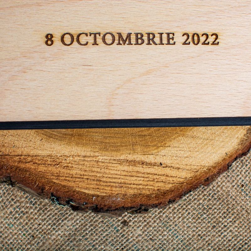 Market - Cadouri - Rame si albume foto - Album Foto GuestBook Nunta HH1615 Personalizat din lemn Infinit 30 x 21 cm - Infinity.ro