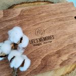 Market - Cadouri - Rame si albume foto - Album Foto GuestBook Nunta HH1639 Model Nume Personalizat din lemn 30 x 21 cm - Infinity.ro