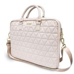 Laptop, Telefoane si Tablete - Laptopuri si accesorii - Accesorii Laptop - Genti laptop - Geanta pentru Laptiop 15" - Detachable Shoulder Strap - Guess (GUCB15QLPK) - Pink - Infinity.ro