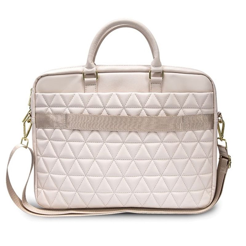Laptop, Telefoane si Tablete - Laptopuri si accesorii - Accesorii Laptop - Genti laptop - Geanta pentru Laptiop 15" - Detachable Shoulder Strap - Guess (GUCB15QLPK) - Pink - Infinity.ro