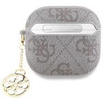 TV, Audio-Video si Foto - Portabile audio - Casti audio - Husa pentru Apple AirPods 4 - Guess 4G Charm Collection (GUA4G4GSMP) - Pink - Infinity.ro