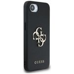 Laptop, Telefoane si Tablete - Tablete si accesorii tablete - Accesorii Tablete - Huse tablete - Husa pentru iPhone 16e - Guess Hardcase 4G Grained Big and Classic Logo (GUHCPSE4PGT4MBK) - Black - Infinity.ro