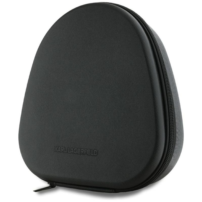 TV, Audio-Video si Foto - Portabile audio - Casti audio - Casti Over-ear, ANC - Karl Lagerfeld Saffiano Elongated (KLBHP73PSACKMK) - Black - Infinity.ro