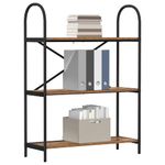 Casa si Gradina - Mobilier - Biblioteci si rafturi - Biblioteci - Raft pentru carti Lemn vechi 80 x 30 x 109 cm Lemn compozit - Infinity.ro