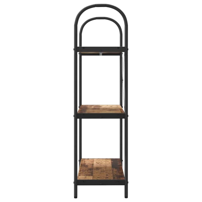 Casa si Gradina - Mobilier - Biblioteci si rafturi - Biblioteci - Raft pentru carti Lemn vechi 80 x 30 x 109 cm Lemn compozit - Infinity.ro