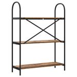 Casa si Gradina - Mobilier - Biblioteci si rafturi - Biblioteci - Raft pentru carti Lemn vechi 80 x 30 x 109 cm Lemn compozit - Infinity.ro