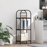 Casa si Gradina - Mobilier - Biblioteci si rafturi - Biblioteci - Raft pentru carti Stejar afumat 40 x 30 x 109 cm Lemn compozit - Infinity.ro