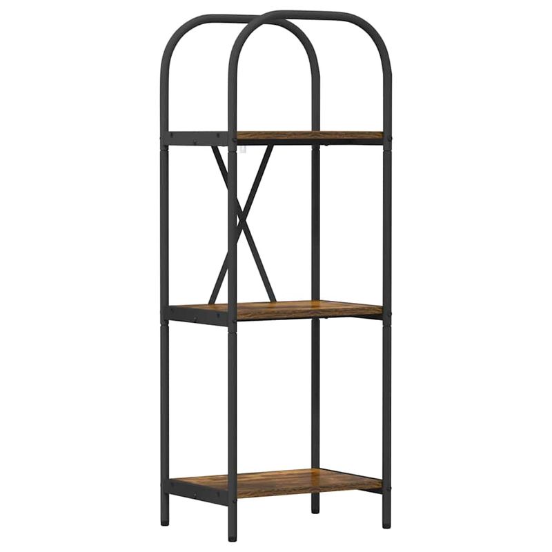 Casa si Gradina - Mobilier - Biblioteci si rafturi - Biblioteci - Raft pentru carti Stejar afumat 40 x 30 x 109 cm Lemn compozit - Infinity.ro