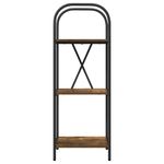 Casa si Gradina - Mobilier - Biblioteci si rafturi - Biblioteci - Raft pentru carti Stejar afumat 40 x 30 x 109 cm Lemn compozit - Infinity.ro