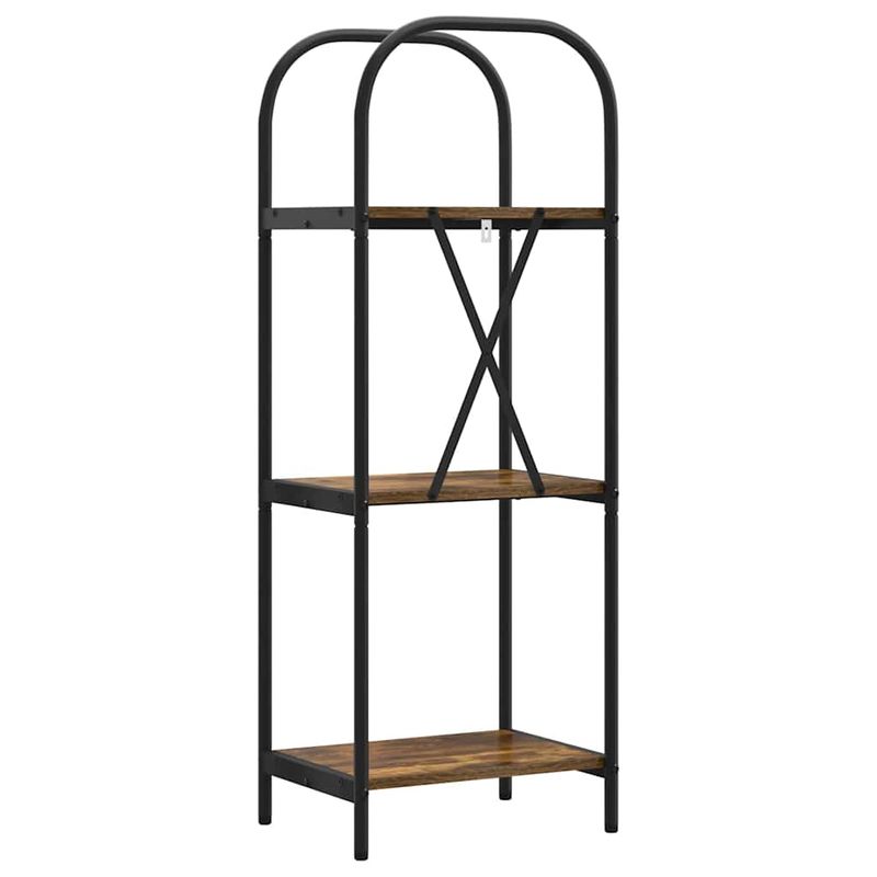 Casa si Gradina - Mobilier - Biblioteci si rafturi - Biblioteci - Raft pentru carti Stejar afumat 40 x 30 x 109 cm Lemn compozit - Infinity.ro