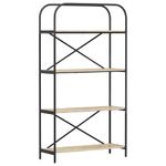 Casa si Gradina - Mobilier - Biblioteci si rafturi - Biblioteci - Raft pentru carti Stejar sonoma 80 x 30 x 146 cm Lemn compozit - Infinity.ro