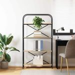 Casa si Gradina - Mobilier - Biblioteci si rafturi - Biblioteci - Raft pentru carti Stejar sonoma 80 x 30 x 146 cm Lemn compozit - Infinity.ro