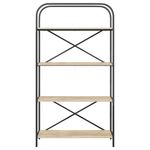Casa si Gradina - Mobilier - Biblioteci si rafturi - Biblioteci - Raft pentru carti Stejar sonoma 80 x 30 x 146 cm Lemn compozit - Infinity.ro