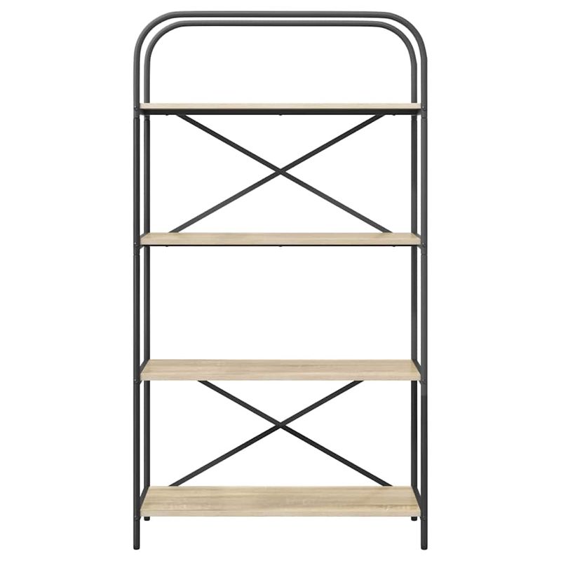 Casa si Gradina - Mobilier - Biblioteci si rafturi - Biblioteci - Raft pentru carti Stejar sonoma 80 x 30 x 146 cm Lemn compozit - Infinity.ro